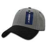 Decky 206 - 6 Panel Low Profile Structured Cap, Baseball Hat - CASE Pricing - Picture 13 of 27