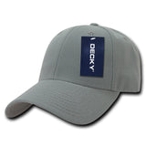 Decky 206 - 6 Panel Low Profile Structured Cap, Baseball Hat