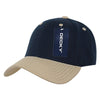 Decky 206 - 6 Panel Low Profile Structured Cap, Baseball Hat - CASE Pricing