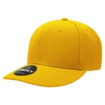 Decky 207 - Deluxe, Mid Pro Baseball Hat, 6 Panel Structured Cap - CASE Pricing