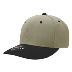 Decky 207 - Deluxe, Mid Pro Baseball Hat, 6 Panel Structured Cap - CASE Pricing