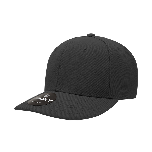Decky 207 - Deluxe, Mid Pro Baseball Hat, 6 Panel Structured Cap - PALLET Pricing