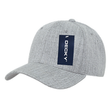Decky 207 - Deluxe, Mid Pro Baseball Hat, 6 Panel Structured Cap - PALLET Pricing