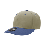 Decky 207 - Deluxe, Mid Pro Baseball Hat, 6 Panel Structured Cap