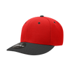 Decky 207 - Deluxe, Mid Pro Baseball Hat, 6 Panel Structured Cap