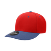Decky 207 - Deluxe, Mid Pro Baseball Hat, 6 Panel Structured Cap