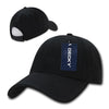 Decky 209 - 6 Panel Low Profile Structured Cotton Cap, Baseball Hat