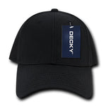 Decky 209 - 6 Panel Low Profile Structured Cotton Cap, Baseball Hat