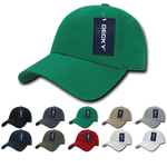 Decky 209 - 6 Panel Low Profile Structured Cotton Cap, Baseball Hat