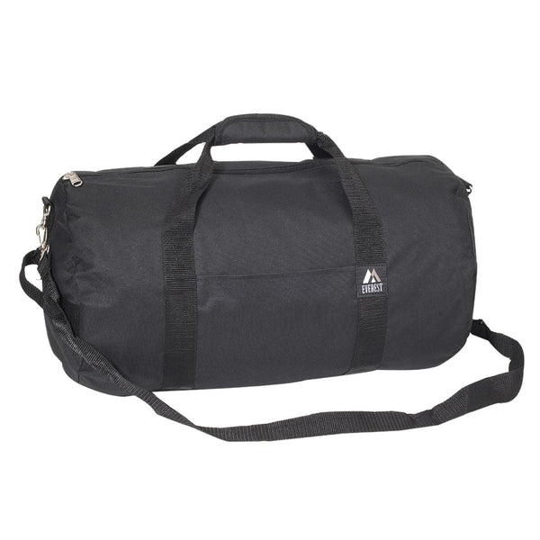 Everest 20-Inch Round Duffel Bag Black