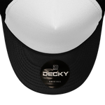 Decky 210 - Blank Foam Trucker Hat, Two Tone Mesh Back Cap - Picture 8 of 91