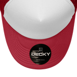 Decky 210 - Blank Foam Trucker Hat, Two Tone Mesh Back Cap - Picture 15 of 91