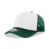 Decky 210 Blank Foam Trucker Hat, Two Tone Mesh Back Cap