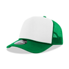 Decky 210 Blank Foam Trucker Hat, Two Tone Mesh Back Cap