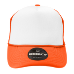 Decky 210 - Blank Foam Trucker Hat, Two Tone Mesh Back Cap - Picture 42 of 91