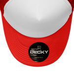 Decky 210 - Blank Foam Trucker Hat, Two Tone Mesh Back Cap - Picture 61 of 91