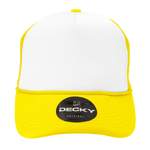 Decky 210 - Blank Foam Trucker Hat, Two Tone Mesh Back Cap - Picture 85 of 91