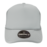 Decky 211 Blank 5 Panel Foam Trucker Cap, Mesh Back Hat