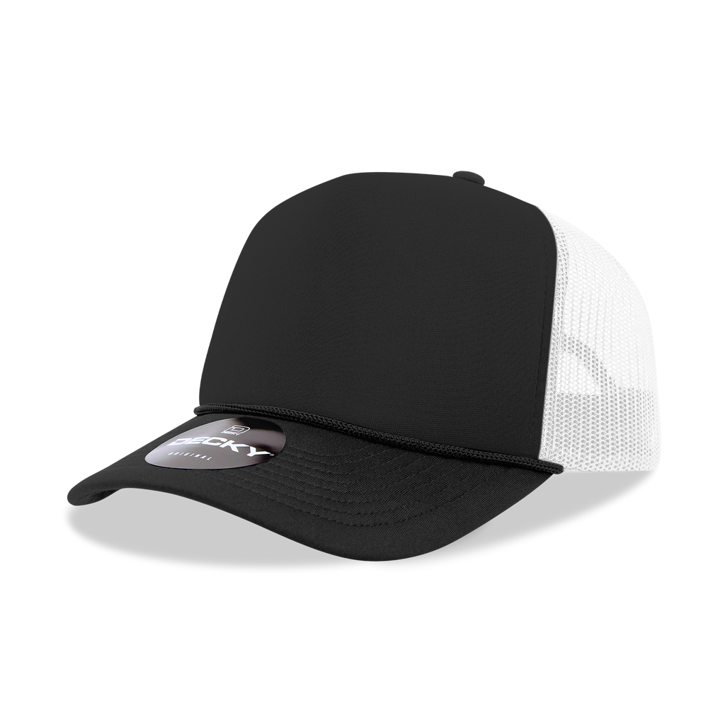 Decky 212 5 High The 3-Tone Wholesale Colors Panel Trucker Hat, – Profile Park Foam