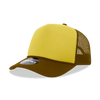 Decky 212 5 Panel High Profile Foam Trucker Hat, 3-Tone Colors