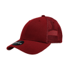 Decky 214 - 6 Panel Low Profile Structured Cotton Trucker Hat, Mesh Golf Cap
