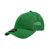 Decky 214 - 6 Panel Low Profile Structured Cotton Trucker Hat, Mesh Golf Cap