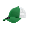 Decky 214 - 6 Panel Low Profile Structured Cotton Trucker Hat, Mesh Golf Cap