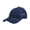 Decky 214 - 6 Panel Low Profile Structured Cotton Trucker Hat, Mesh Golf Cap