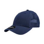 Decky 214 - 6 Panel Low Profile Structured Cotton Trucker Hat, Mesh Golf Cap - CASE Pricing - Picture 32 of 49
