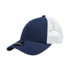 Decky 214 - 6 Panel Low Profile Structured Cotton Trucker Hat, Mesh Golf Cap