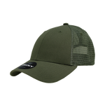 Decky 214 - 6 Panel Low Profile Structured Cotton Trucker Hat, Mesh Golf Cap - CASE Pricing - Picture 36 of 49