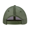 Decky 214 - 6 Panel Low Profile Structured Cotton Trucker Hat, Mesh Golf Cap