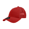 Decky 214 - 6 Panel Low Profile Structured Cotton Trucker Hat, Mesh Golf Cap