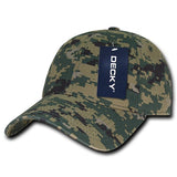 Decky 216 - 6 Panel Low Profile Relaxed Camo Dad Hat