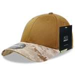 Structured Camo Baseball Cap, Camouflage Hat - Decky 217 - Picture 11 of 30
