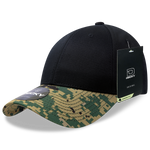 Structured Camo Baseball Cap, Camouflage Hat - Decky 217 - Picture 20 of 30