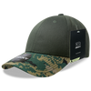 Decky 217 Structured Camo Baseball Cap, Camouflage Hat