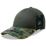 Structured Camo Baseball Cap, Camouflage Hat - Decky 217 - Picture 23 of 30