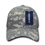 Decky 218 - 6 Panel Low Profile Structured Camo Trucker Hat - Picture 6 of 19