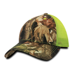 Decky 218 - 6 Panel Low Profile Structured Camo Trucker Hat - Picture 10 of 19