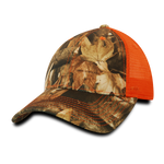 Decky 218 - 6 Panel Low Profile Structured Camo Trucker Hat - Picture 11 of 19