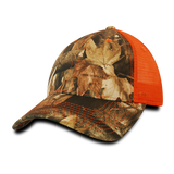 Decky 218 - 6 Panel Low Profile Structured Camo Trucker Hat