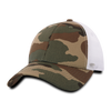 Decky 218 - 6 Panel Low Profile Structured Camo Trucker Hat