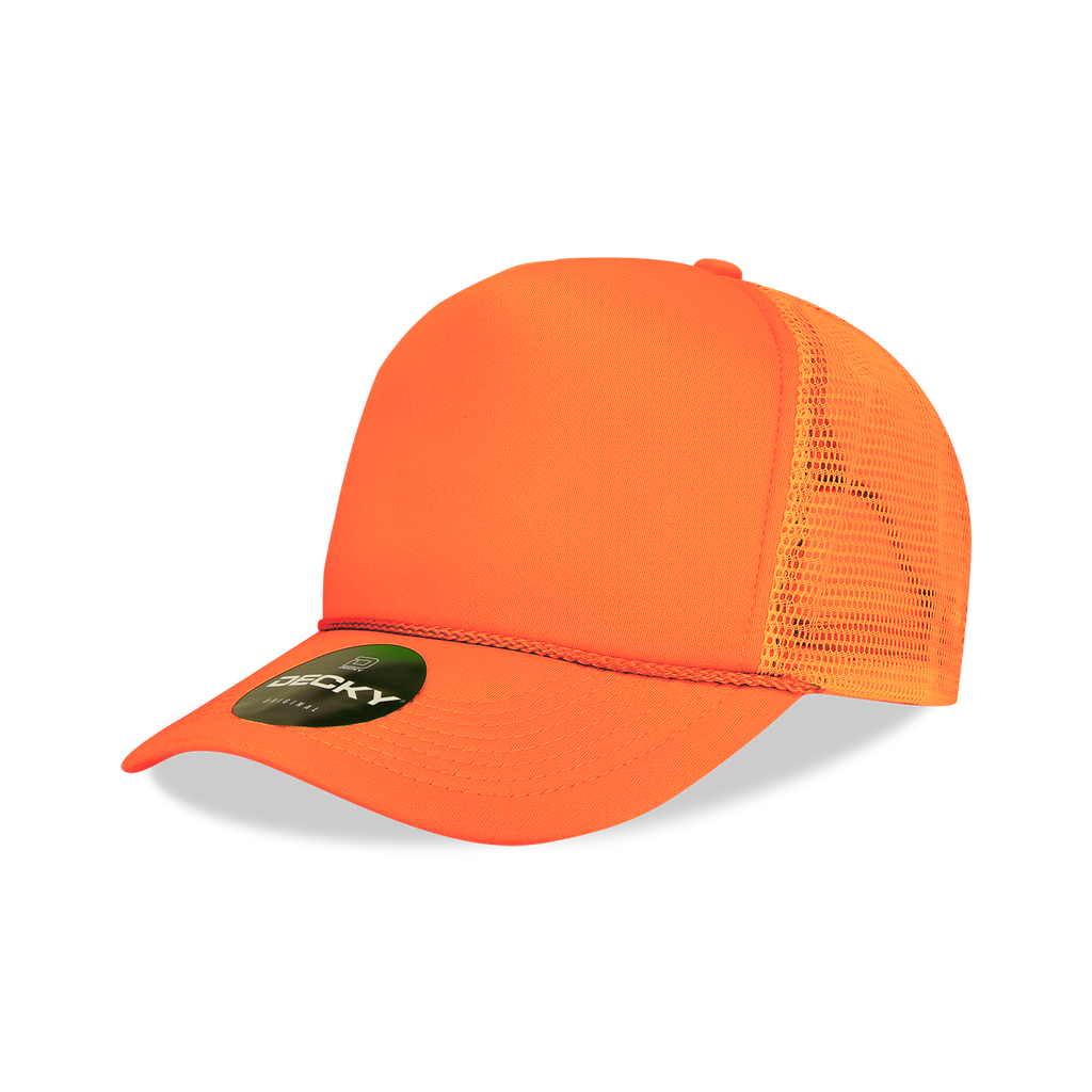 Neon mesh back deals caps