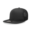 Decky 223 Blank Solid Color, Flat Bill Foam Trucker Hat