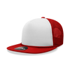 Decky 224 Blank 2-Tone Flat Bill Foam Trucker Hat