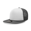 Decky 224 Blank 2-Tone Flat Bill Foam Trucker Hat