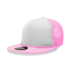 Decky 224 Blank 2-Tone Flat Bill Foam Trucker Hat