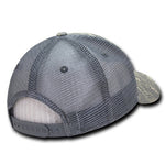 Decky 225 - 6 Panel Low Profile Relaxed Camo Trucker Hat - Picture 5 of 11