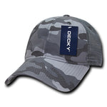 Decky 225 - 6 Panel Low Profile Relaxed Camo Trucker Hat